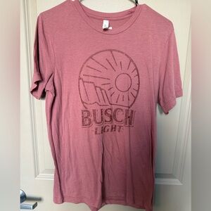 Women’s Busch Light Pink Graphic Tee